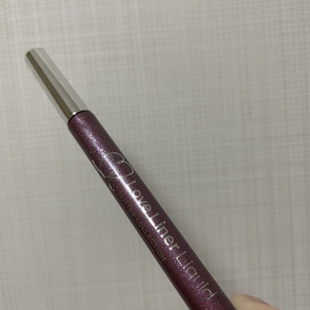 ラブ・ライナー リキッドアイライナー グリッターコレクション2 ボルドーブラウン/ラブ・ライナー/リキッドアイライナーを使ったクチコミ（1枚目）