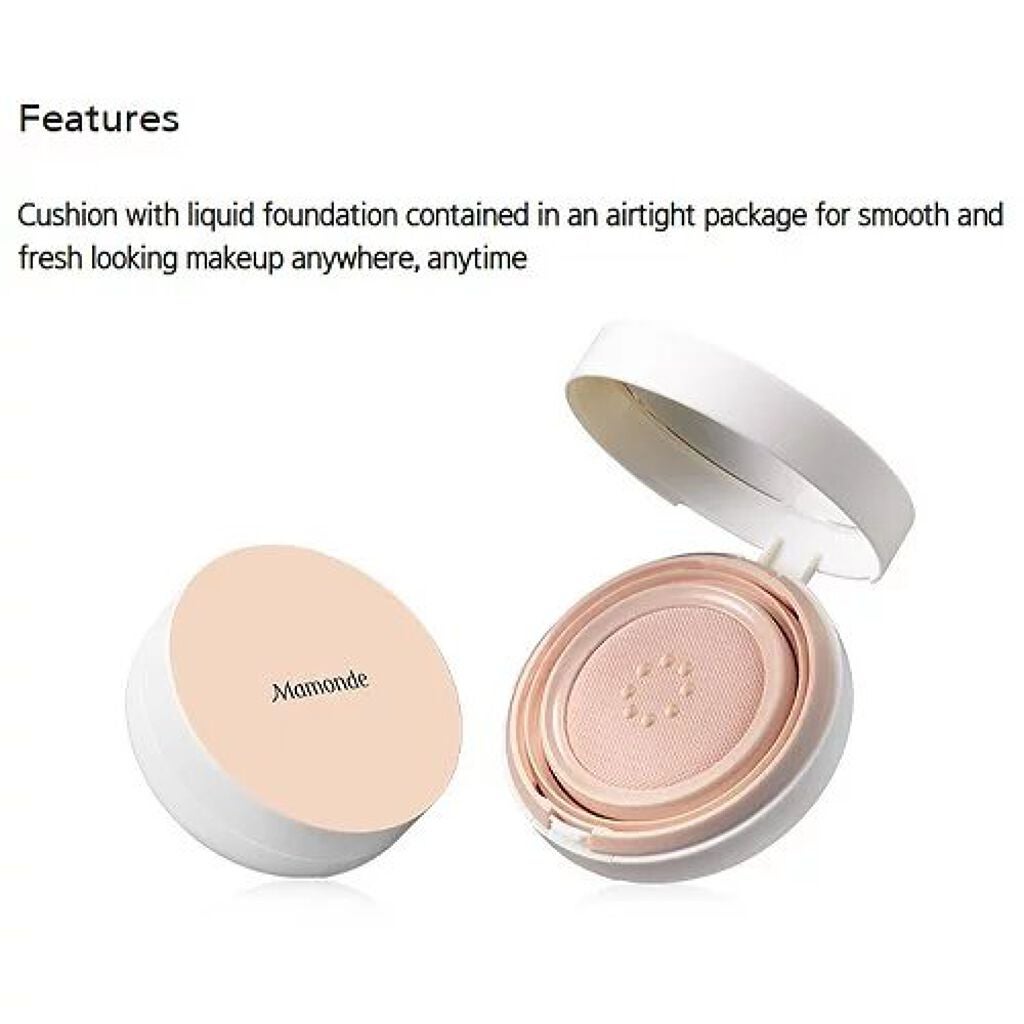 milking/フォロバ on LIPS 「Mamondeのハイカバークッション✨久々に使うとやっぱり良い..」(2枚目)