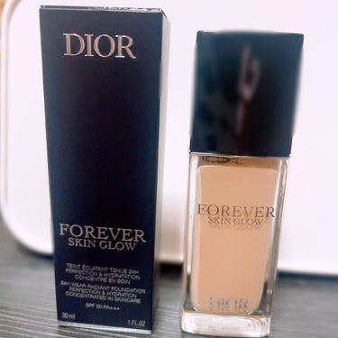 ディオールスキン フォーエヴァー フルイド グロウ/Dior/リキッドファンデーションを使ったクチコミ（1枚目）