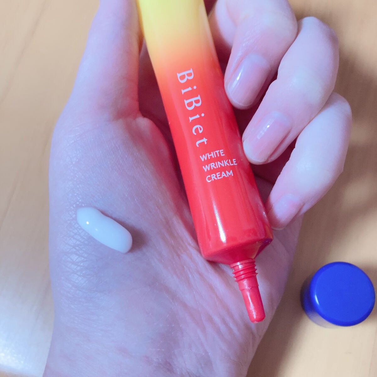 薬用ホワイトリンクルクリーム/ビビエット/フェイスクリームを使ったクチコミ(2枚目)