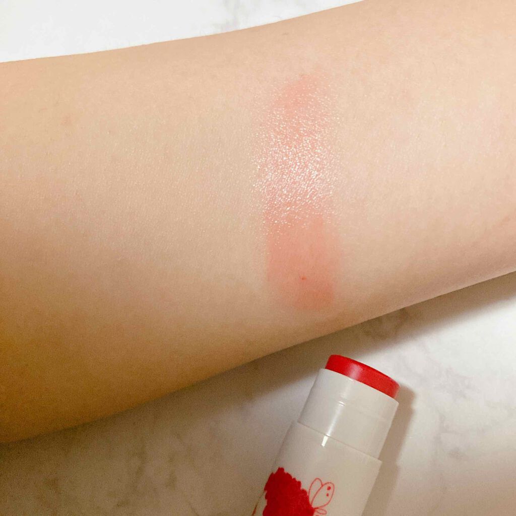 メルティカラーバーム/LUNASOL/リップケアを使ったクチコミ（2枚目）