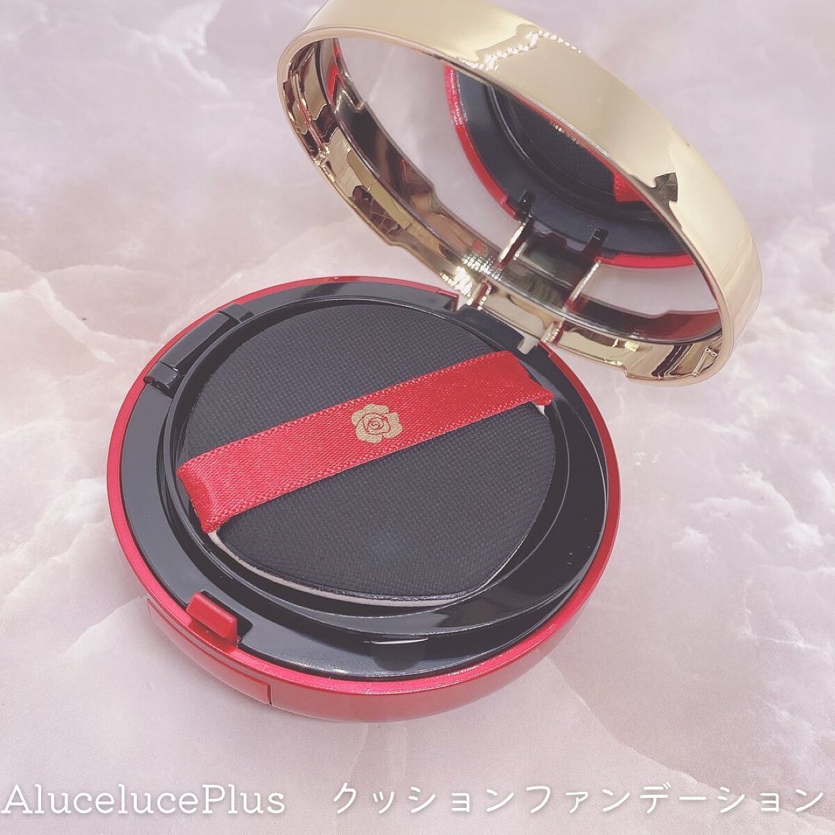 アルーチェルーチェ クッションファンデーション/Aluce luce/クッションファンデーションを使ったクチコミ(3枚目)