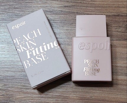 ピーチスキンフィッティングベース/espoir/化粧下地を使ったクチコミ(1枚目)