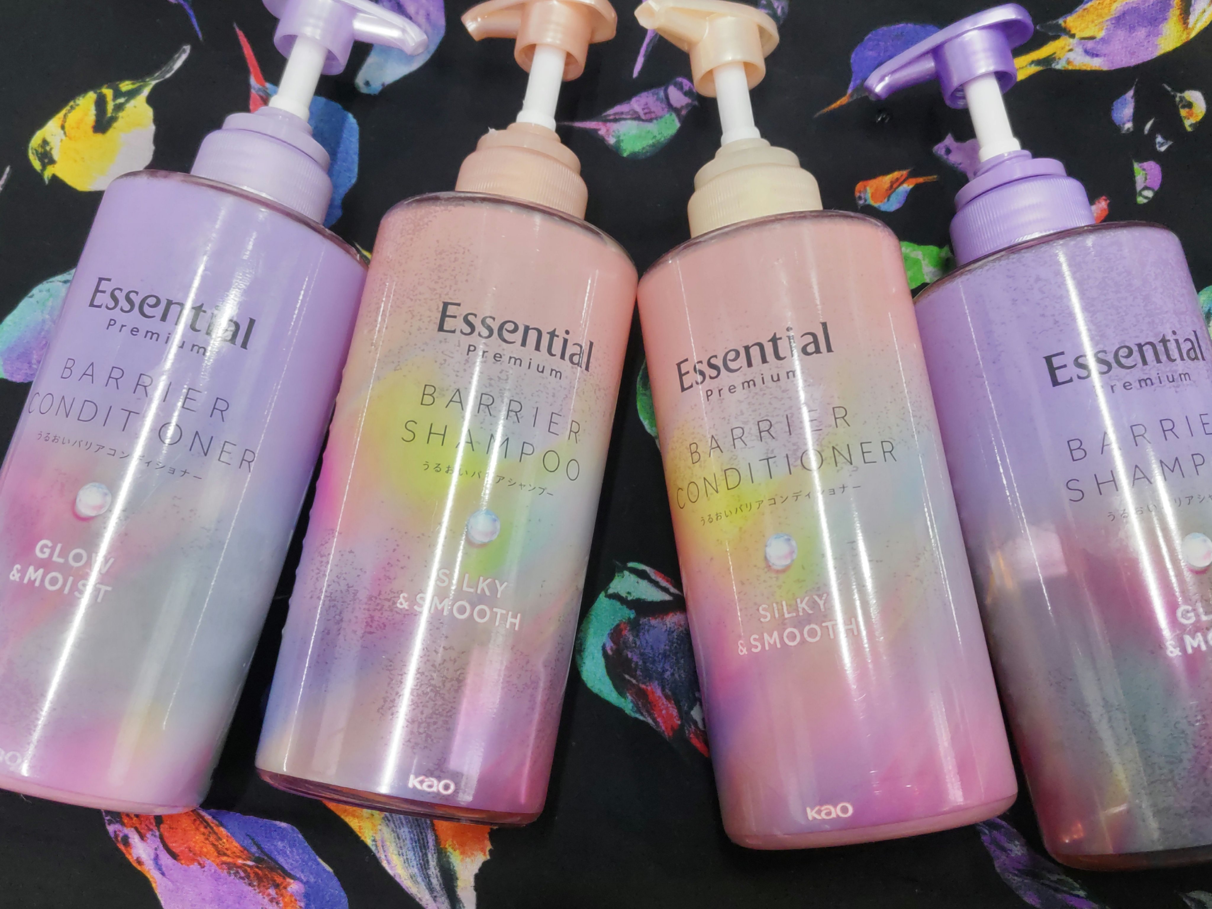エッセンシャルプレミアム バリアシャンプー・コンディショナー シルキー＆スムース/エッセンシャル/市販シャンプーを使ったクチコミ（1枚目）
