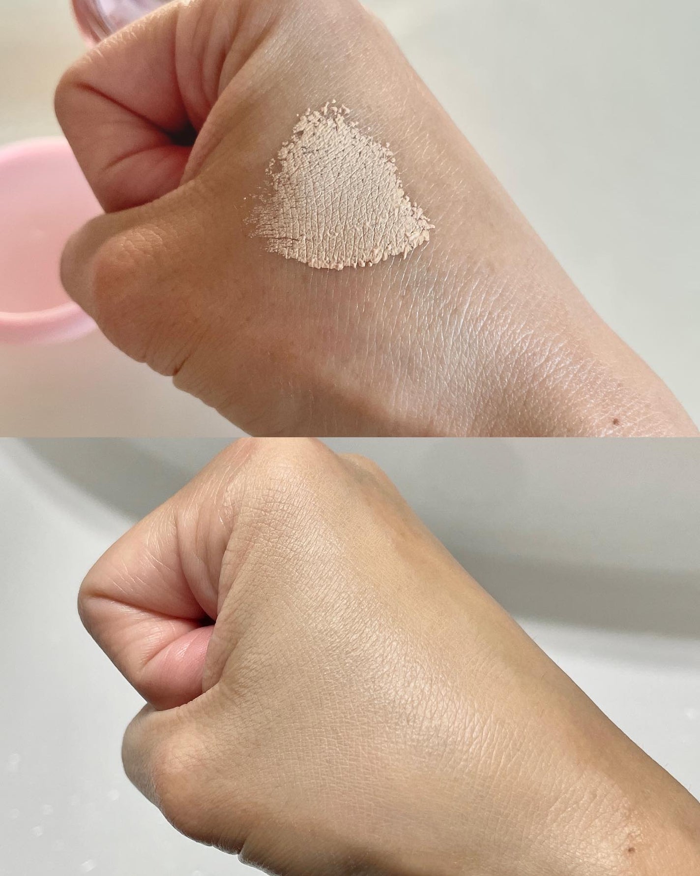 ピンクティーツリーカバークッション/APLIN/クッションファンデーションを使ったクチコミ(2枚目)