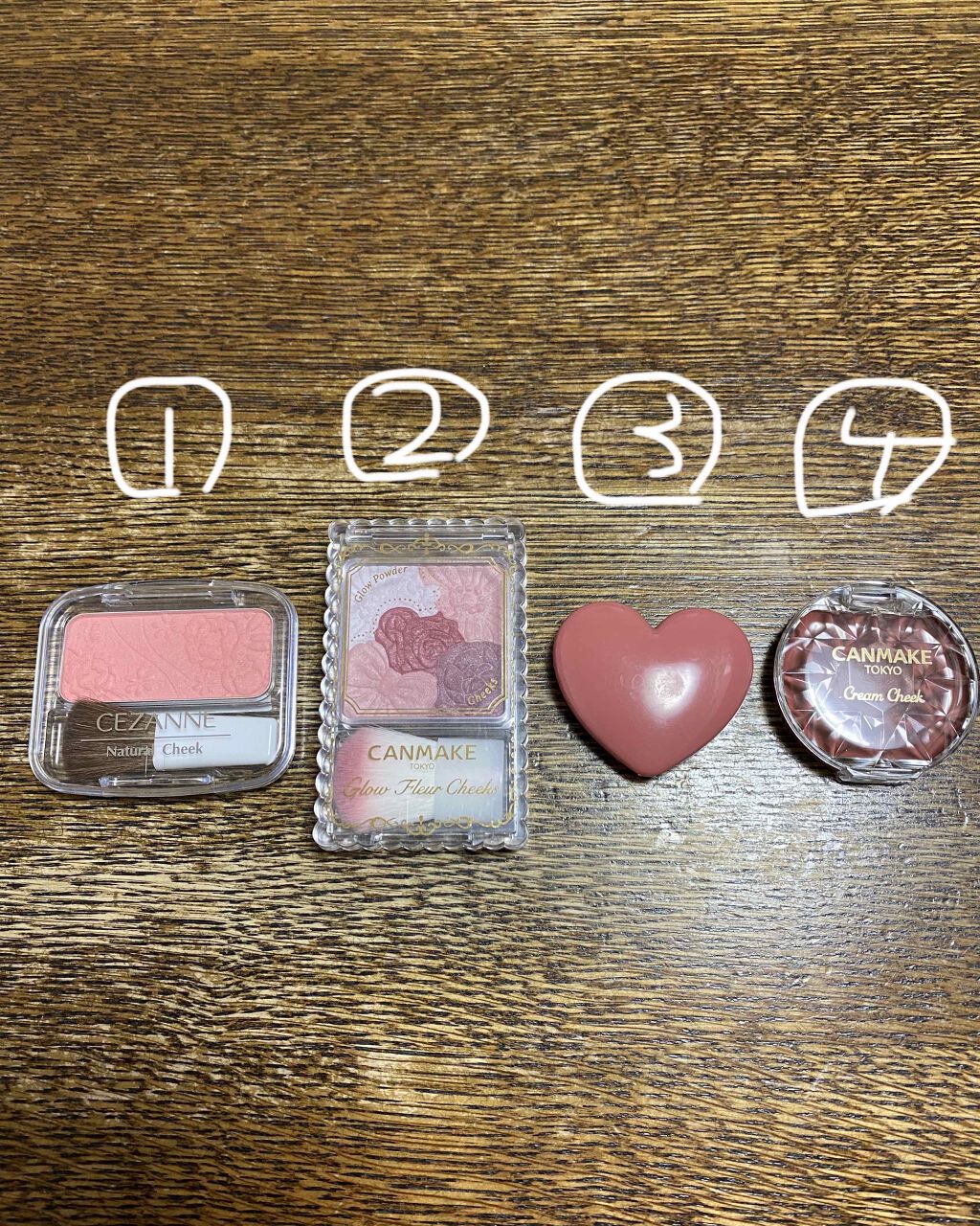 マルチハートカラー/Melliesh/ジェル・クリームチークを使ったクチコミ（1枚目）