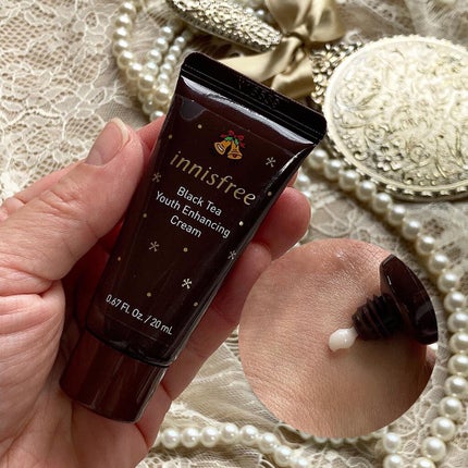 ブラックティー ユース セラム スペシャルセット 2021 Green Holidays Edition/innisfree/スキンケアキットを使ったクチコミ(4枚目)