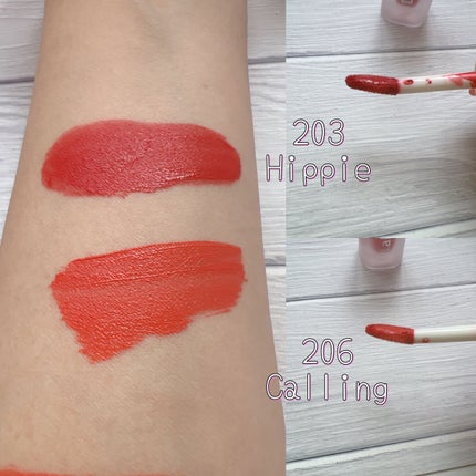 フラワーキャプチャーティント/Laka/口紅を使ったクチコミ(2枚目)