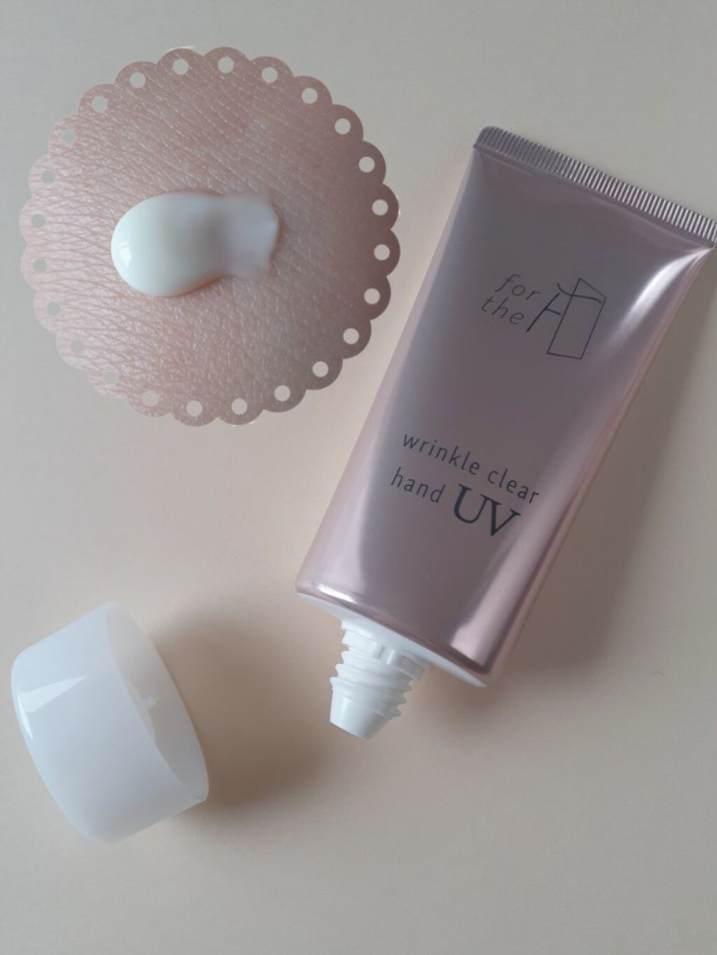 フォーザエフ 薬用 リンクルクリア ハンド UV /ナリスアップ/ハンドクリームを使ったクチコミ(2枚目)