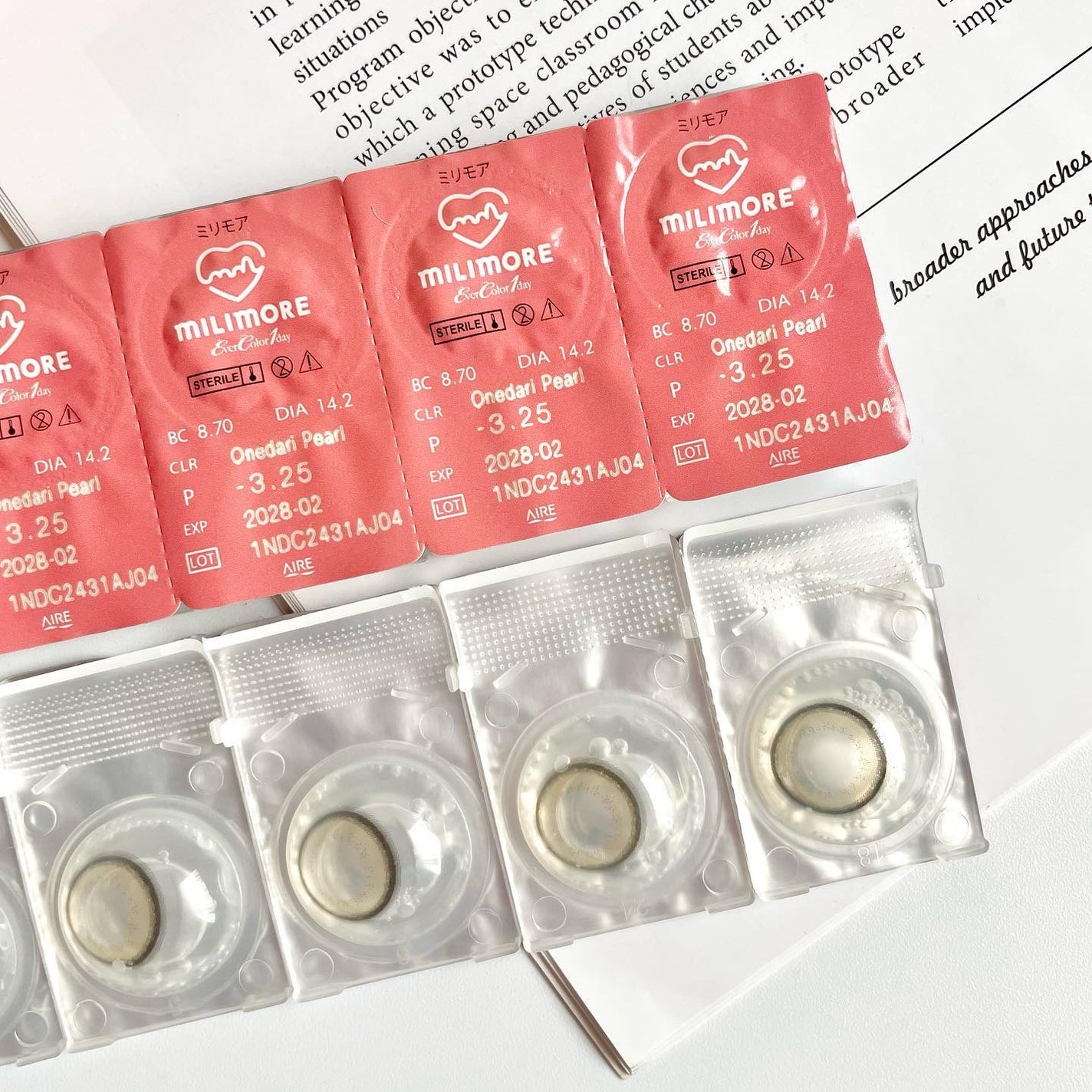 エバーカラーワンデーミリモア/エバーカラー/ワンデー(1DAY)カラコンを使ったクチコミ(6枚目)