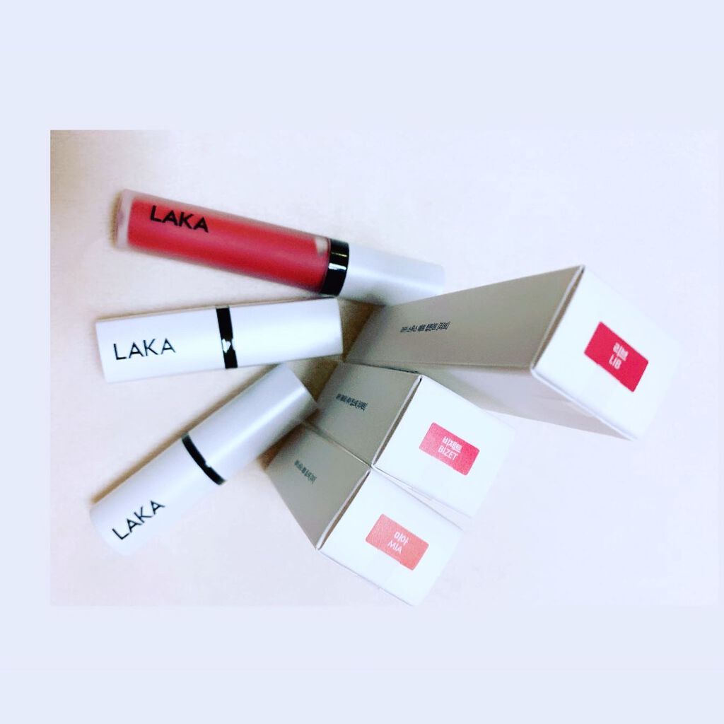 スムースマットリップスティック/Laka/口紅を使ったクチコミ(10枚目)