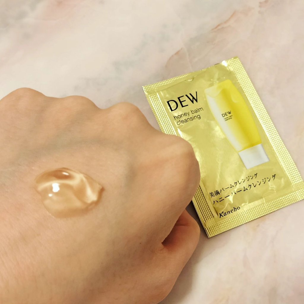 ハニーバームクレンジング/DEW/クレンジングバームを使ったクチコミ（3枚目）