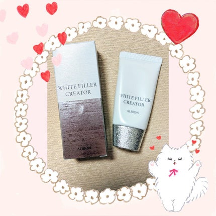 アルビオン ホワイトフィラー クリエイター/ALBION/化粧下地を使ったクチコミ(1枚目)