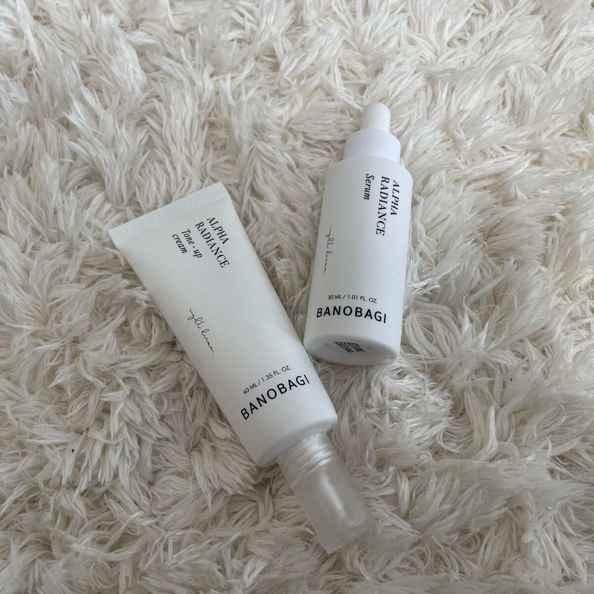 アルファラディアンスグローセラム/BANOBAGI/美容液を使ったクチコミ(1枚目)