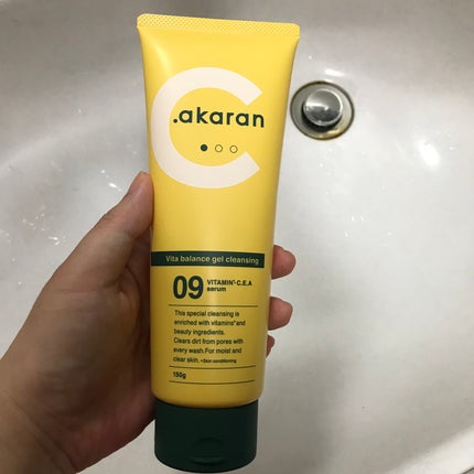 ビタバランスジェルクレンジング/.akaran/クレンジングジェルを使ったクチコミ(1枚目)