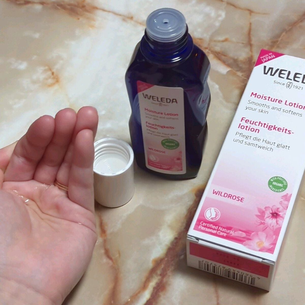 ワイルドローズ モイスチャーローション/WELEDA/化粧水を使ったクチコミ(2枚目)