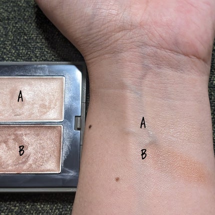 THREE シマリング グロー デュオ/THREE/クリームハイライトを使ったクチコミ(2枚目)