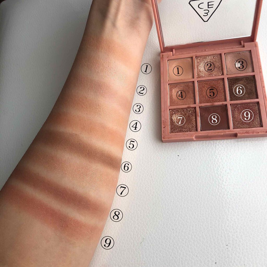 3CE マルチアイカラーパレット/3CE/アイシャドウパレットを使ったクチコミ（2枚目）