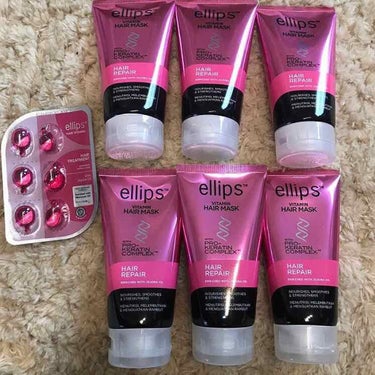 ヘアーオイル【ニュートリカラー】/ellips/ヘアオイルを使ったクチコミ（1枚目）