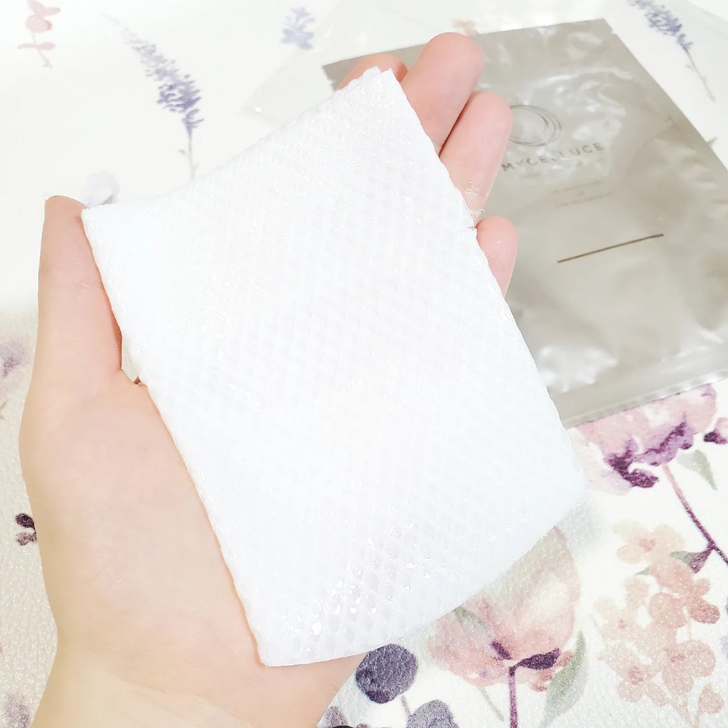 マイセルーチェ フェイシャルトリートメントマスク/MYCELLUCE/シートマスク・パックを使ったクチコミ（2枚目）