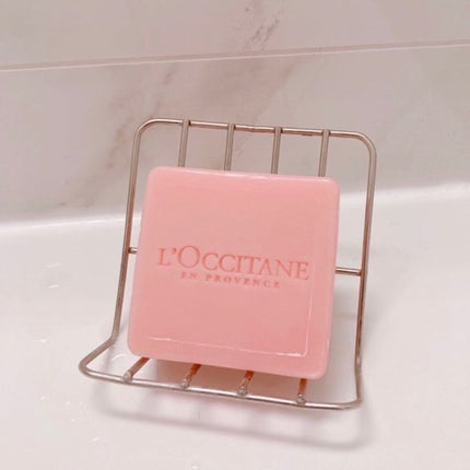 Cherry Blossom Perfumed Soap/L'OCCITANE/ボディ石鹸を使ったクチコミ(2枚目)