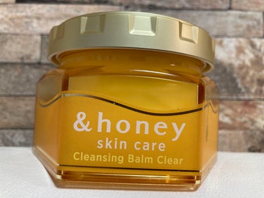 &honey クレンジングバーム クリア 90g/&honey/クレンジングバームを使ったクチコミ（1枚目）