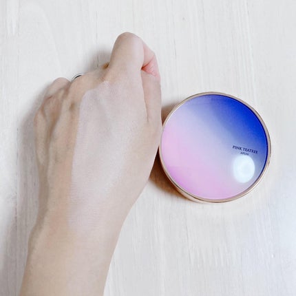 ピンクティーツリーカバープライマークッション/APLIN/クッションファンデーションを使ったクチコミ(3枚目)