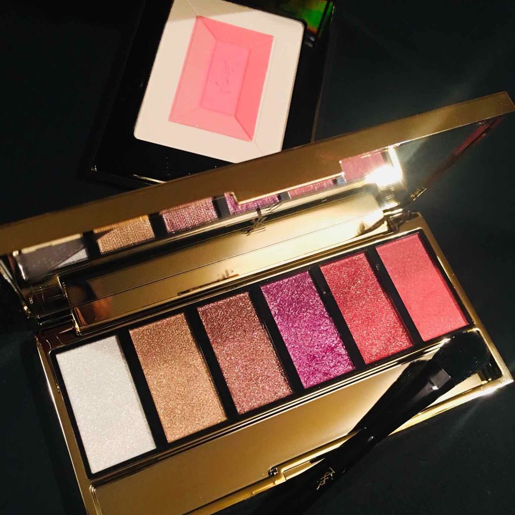 メイクパレット シマー ラッシュ/YVES SAINT LAURENT BEAUTE/アイシャドウパレットを使ったクチコミ（1枚目）