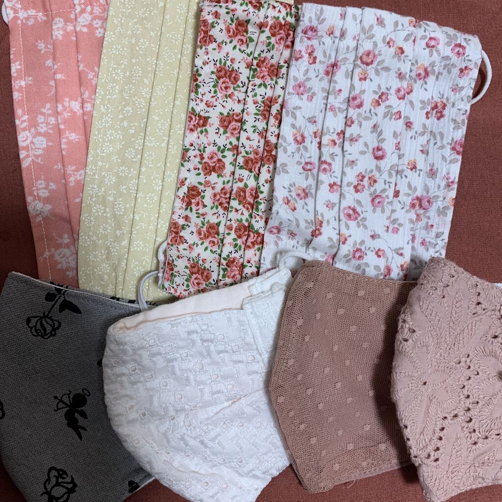 スパンレース不織布カラーマスク/ISDG 医食同源ドットコム/マスクを使ったクチコミ（3枚目）