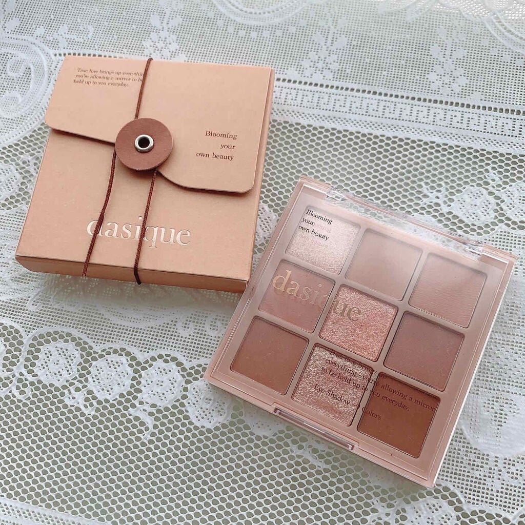 シャドウパレット/dasique/アイシャドウパレットを使ったクチコミ(5枚目)