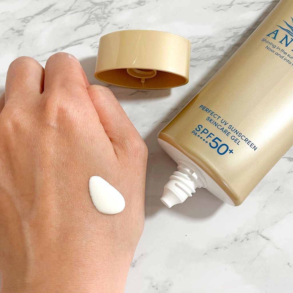 パーフェクトUV スキンケアジェル N/アネッサ/日焼け止め・UVケアを使ったクチコミ（2枚目）