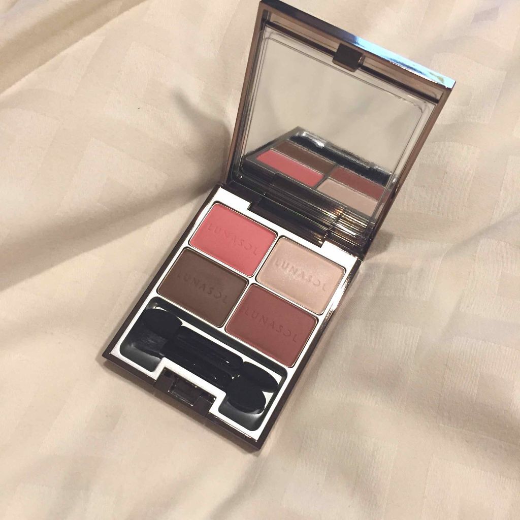 マカロングロウアイズ/LUNASOL/アイシャドウパレットを使ったクチコミ(1枚目)