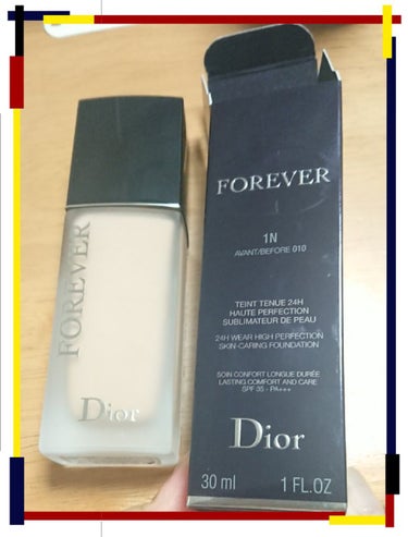 【旧】ディオールスキン フォーエヴァー フルイド マット/Dior/リキッドファンデーションを使ったクチコミ（1枚目）