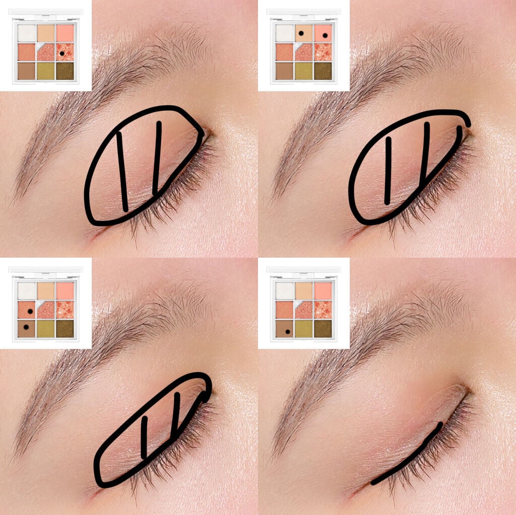 グリッターペディアアイパレット/unleashia/アイシャドウパレットを使ったクチコミ(3枚目)