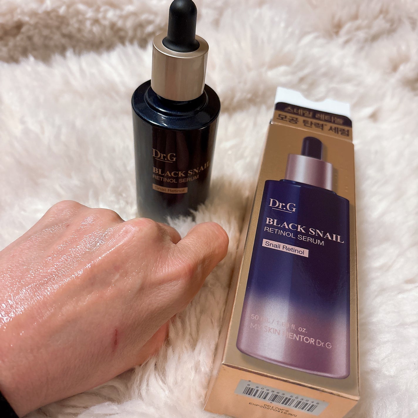 ブラックスネイルレチノールセラム/Dr.G/美容液を使ったクチコミ(4枚目)