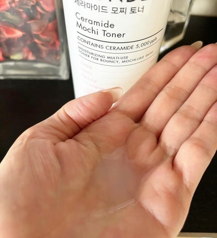 Wonder Ceramide Mochi Toner(トニーモリーワンダーCモチトナー)/TONYMOLY/化粧水を使ったクチコミ(2枚目)