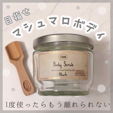 ボディスクラブ ムスク 600g/SABON/ボディスクラブを使ったクチコミ（1枚目）