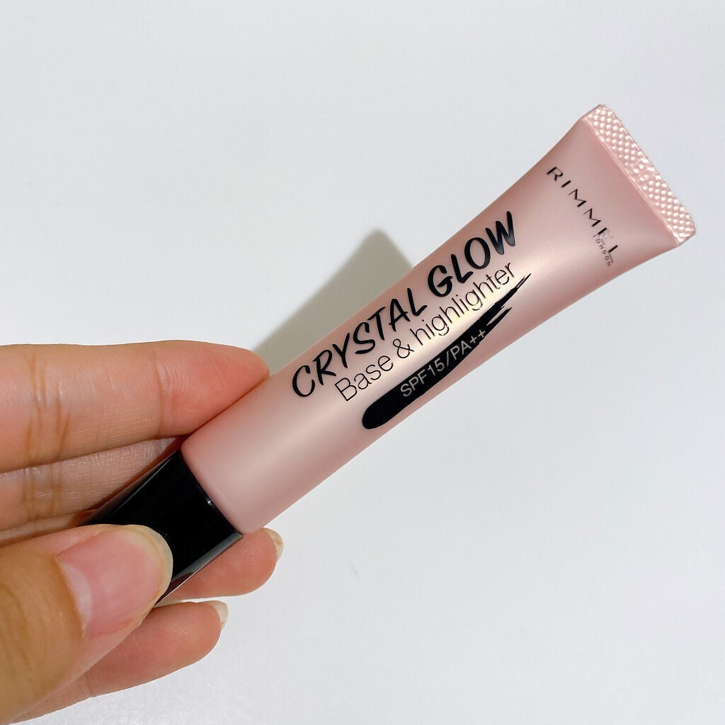 クリスタル グロウ ベース&ハイライター/リンメル ロンドン/化粧下地を使ったクチコミ(1枚目)