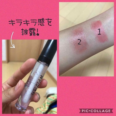 UR GLAM　SHEER LIP GLOSS/U R GLAM/リップグロスを使ったクチコミ（3枚目）