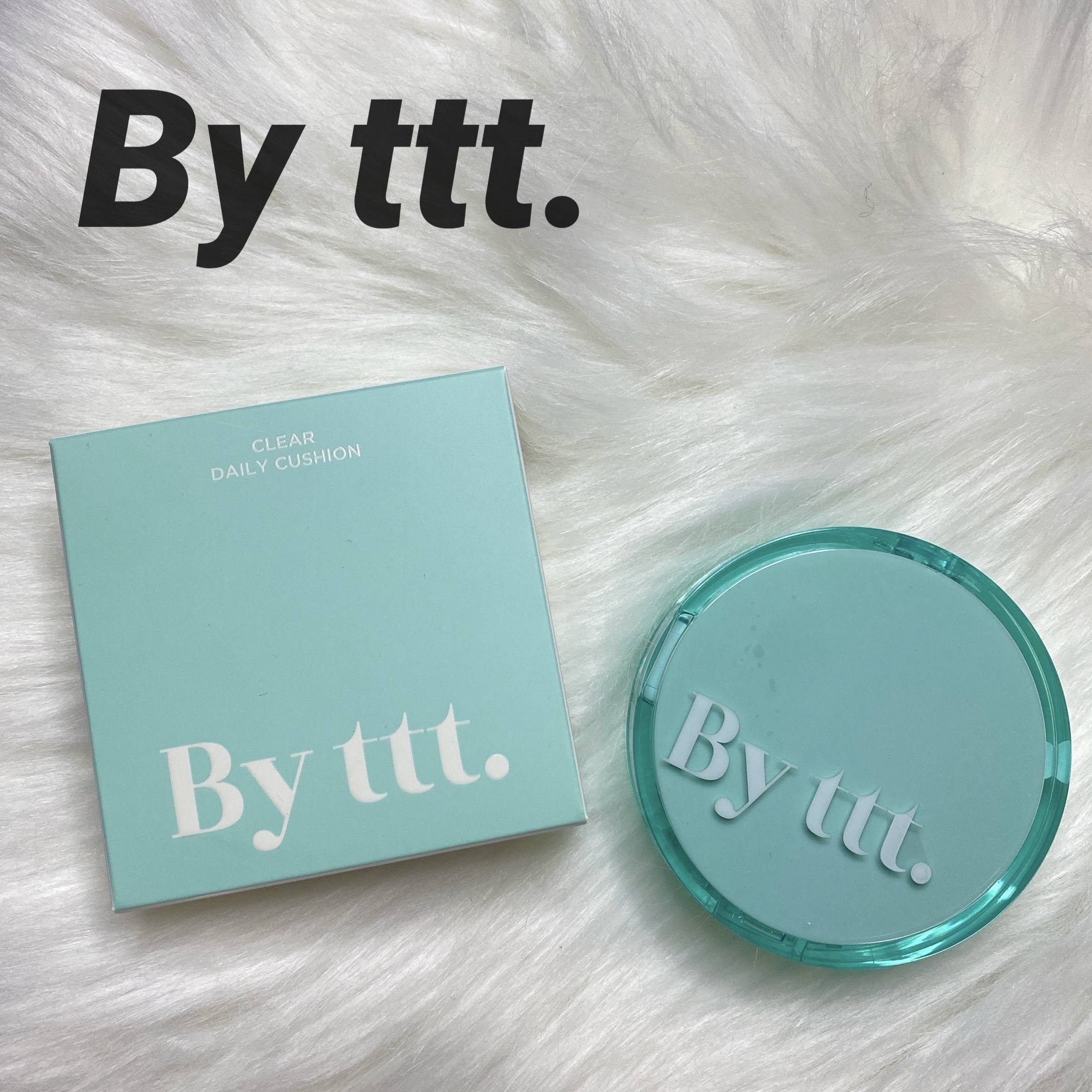 クリアデイリークッション 21号 #ピュア/By ttt./クッションファンデーションを使ったクチコミ（1枚目）