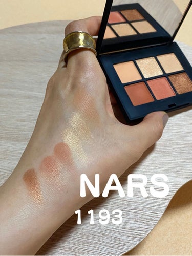 ヴォワヤジュールアイシャドウパレット 1193/NARS/パウダーアイシャドウを使ったクチコミ（2枚目）