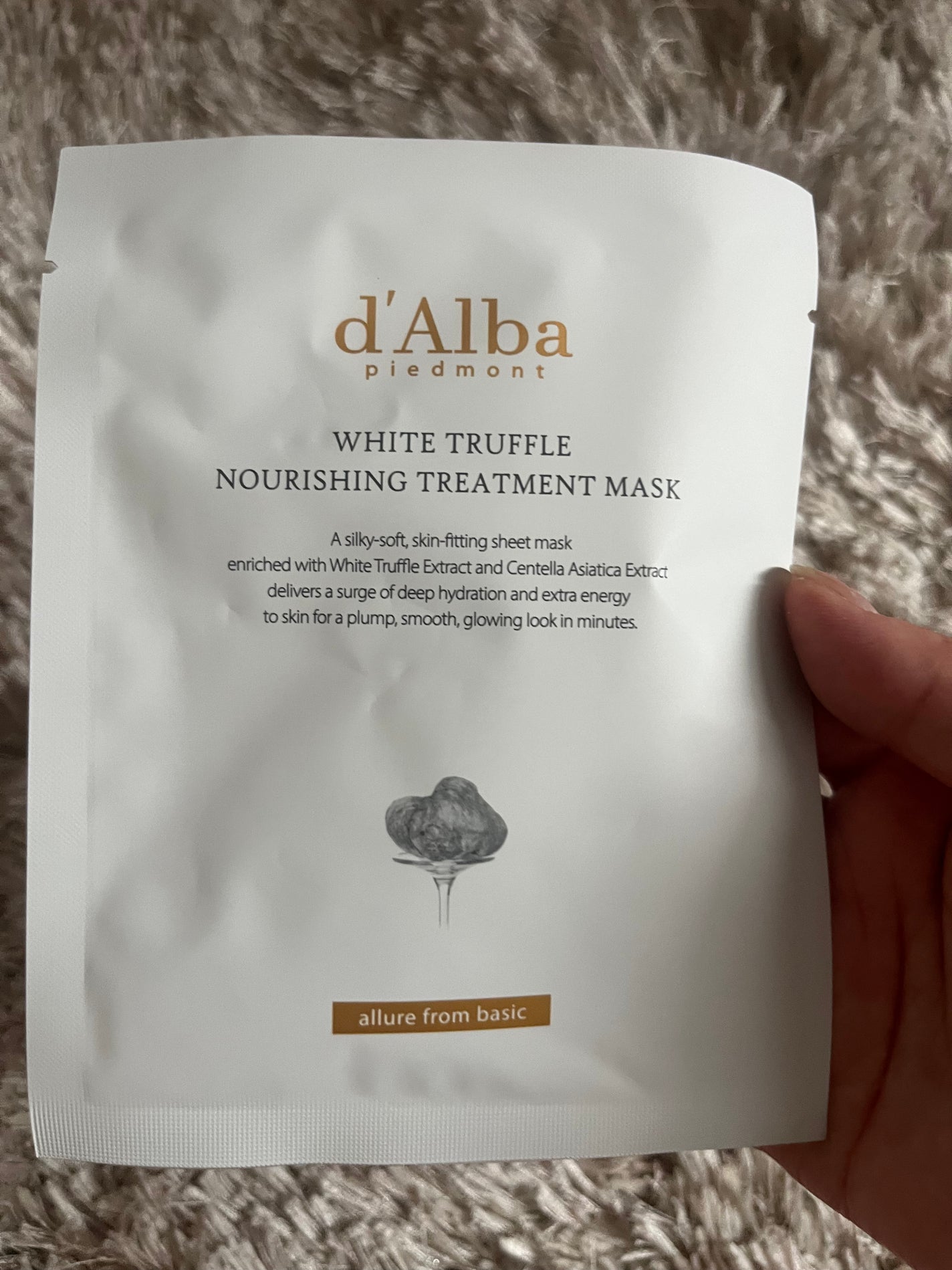 S on LIPS 「ダルバホワイトトリュフナリシングトリートメントマスクイタリア産..」(3枚目)