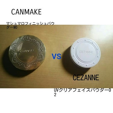 CANMAKEのマシュマロフィニッシュパウダーとCEZANNEのUVクリアフェイスパウダーの比較です🌷

ー仕上がりー


CANMAKE︙塗るとふわふわした甘めな肌になる💕マット肌⚡

CEZANNE