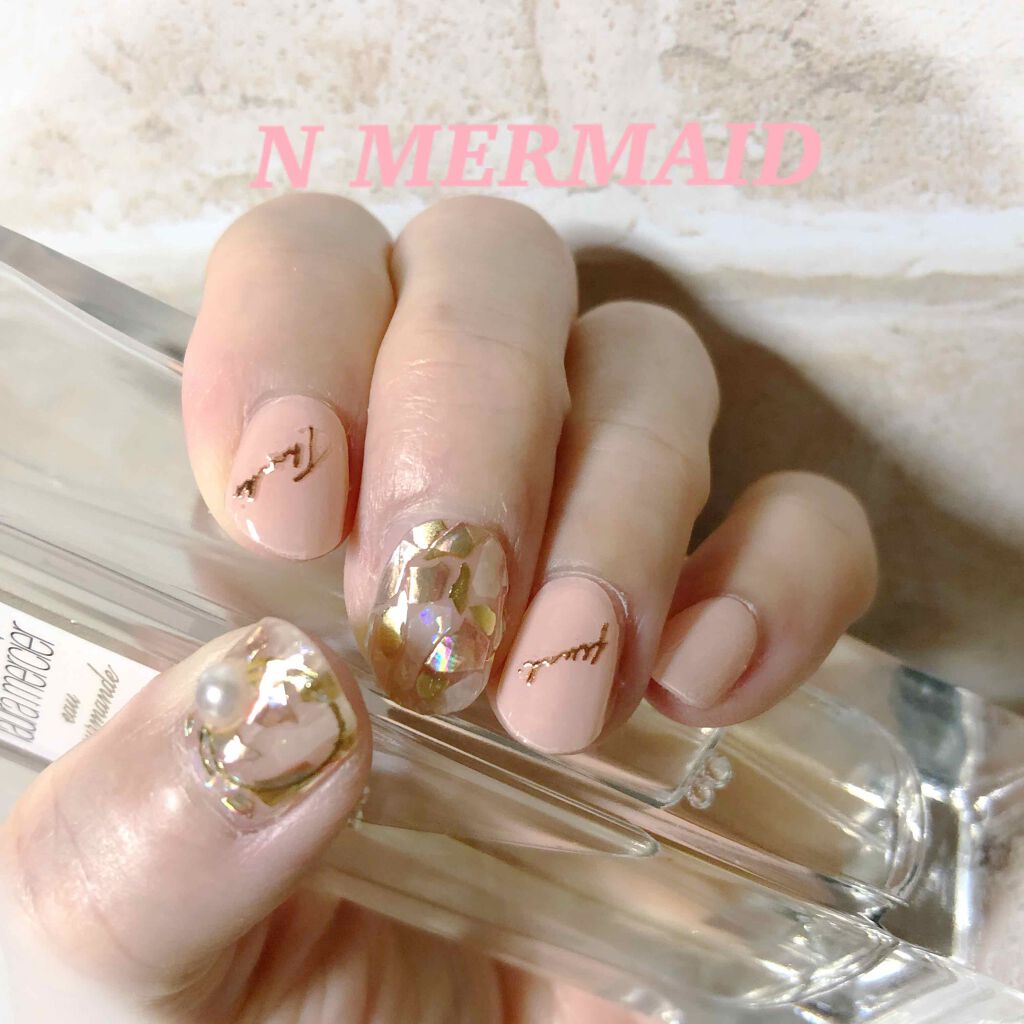 セミキュアジェルネイル（ハンド）/ohora/ネイルシールを使ったクチコミ（1枚目）