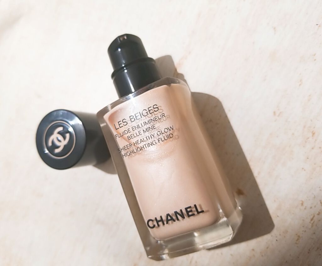 レ ベージュ フリュイド アンルミネール ベル ミン/CHANEL/リキッドハイライトを使ったクチコミ（2枚目）