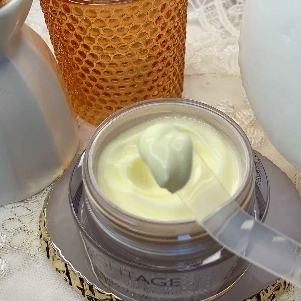 オーバーナイト ヴェールクリーム/BRIGHTAGE/フェイスクリームを使ったクチコミ(3枚目)