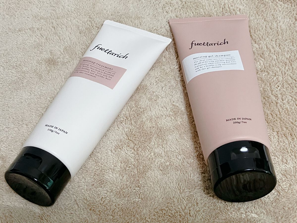 モイストアップ ジェル シャンプー/トリートメント/fuettarich (フエッタリッチ)/サロンシャンプーを使ったクチコミ(2枚目)