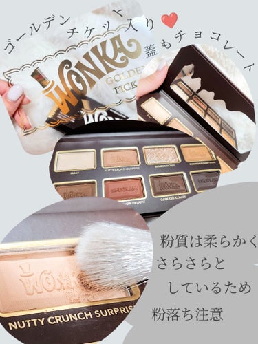 WONKA BAR EYESHADOW PALETTE/SHEGLAM/アイシャドウパレットを使ったクチコミ（2枚目）