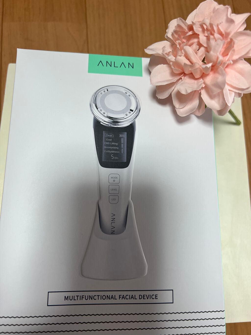 多機能温冷美顔器/ANLAN/美顔器・マッサージを使ったクチコミ(1枚目)