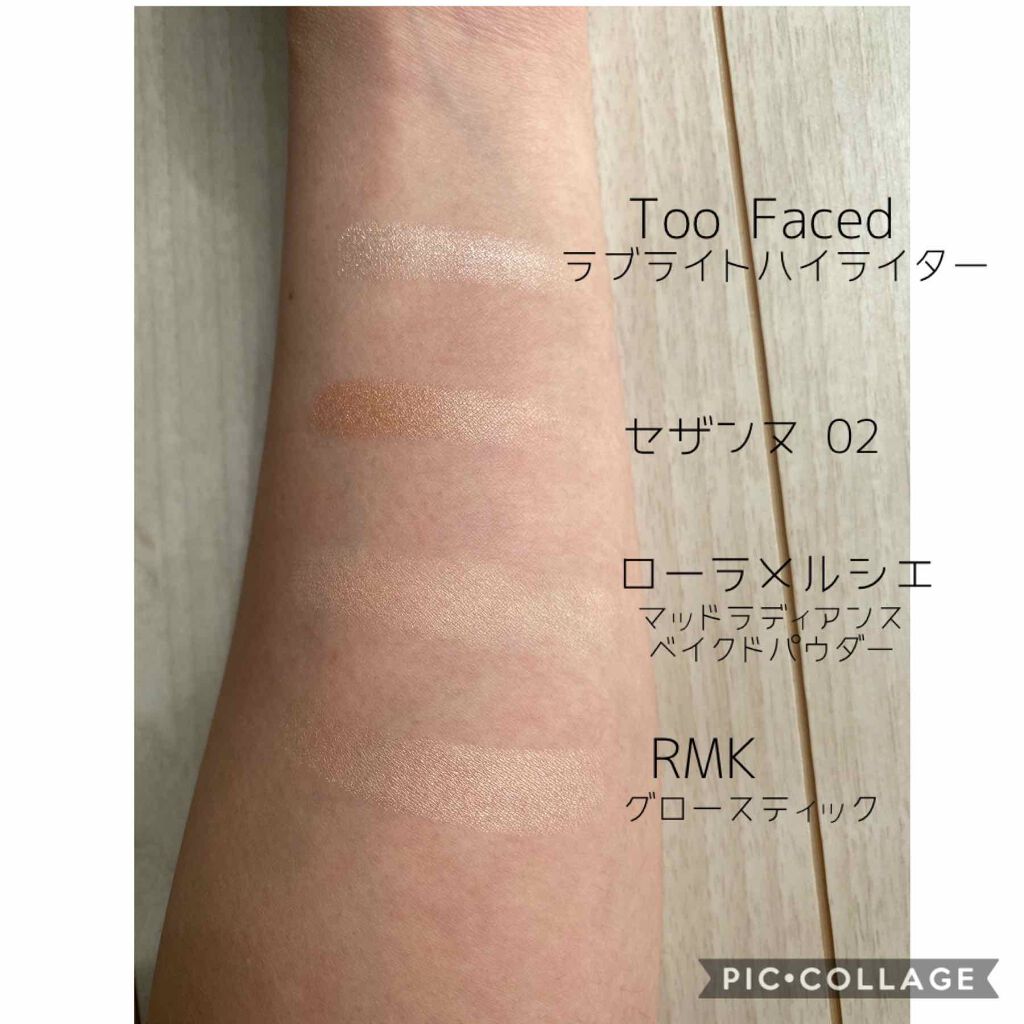 ラブ ライト ハイライター/Too Faced/パウダーハイライトを使ったクチコミ(3枚目)